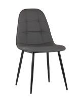 Стул Тейлор экокожа тёмно-серый фото Стул Тейлор экокожа тёмно-серый. Фото №1