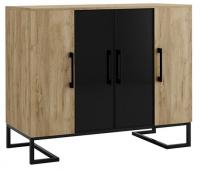 Тумба под оргтехнику Loft Дуб Натур фото Тумба под оргтехнику Loft Дуб Натур. Фото №1