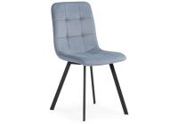 Стул Bruk light blue / black фото Стул Bruk light blue / black