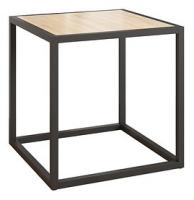 Куб 1 Стеллаж черный муар/дуб сонома фото Куб 1 Стеллаж черный муар/дуб сонома