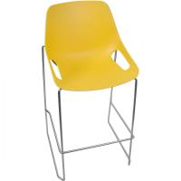 Стул Q5 барный хром. Фото №1