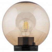 Светильник садово-парковый, ПМАА, 230V E27, d=250мм, золотой, НТУ 01-60-253, фото Светильник садово-парковый, ПМАА, 230V E27, d=250мм, золотой, НТУ 01-60-253,