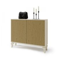 Узкая тумба NORA 3008.7 Vainilla/Nuez фото Узкая тумба NORA 3008.7 Vainilla/Nuez