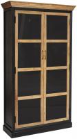 Шкаф книжный Secret de Maison Black Label (mod. DA-2289) (черный/натуральный) фото Шкаф книжный Secret de Maison Black Label (mod. DA-2289) (черный/натуральный)