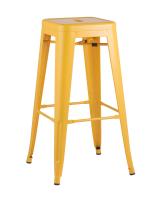 Стул барный TOLIX желтый глянцевый фото Стул барный TOLIX желтый глянцевый. Фото №1