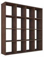 Стеллаж Polini Home Smart, коричневый. Фото №1