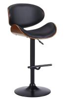Стул барный JY1076 черный/черный Стул барный JY1076 черный/черный. Фото №1