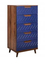 Комод с 5 ящиками Сканди Сапфир. Фото №1