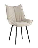 Стул Осло велюр бежевый. Фото №1