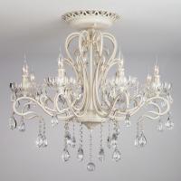 Потолочная люстра Eurosvet Etna 12205/8 белый Strotskis фото Потолочная люстра Eurosvet Etna 12205/8 белый Strotskis. Фото №1