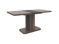 Стол раскладной А56 120/160x80 см вяз каменный/графит