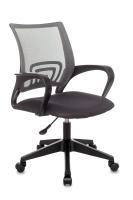 Кресло офисное TopChairs ST-Basic сетка/ткань серый фото Кресло офисное TopChairs ST-Basic сетка/ткань серый. Фото №1