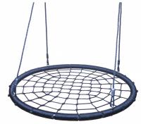 Качели детские Гнездо 100, черный. Фото №1