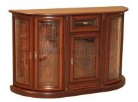 Комод пятидверный Милан 8  (стеклянный фасад). Фото №1