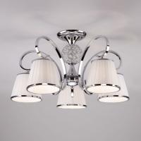 Потолочная люстра Eurosvet Tessa 60088/5 хром фото Потолочная люстра Eurosvet Tessa 60088/5 хром. Фото №1