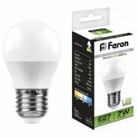 Лампа светодиодная Feron LB-95 E27 7Вт 4000K 25482 фото Лампа светодиодная Feron LB-95 E27 7Вт 4000K 25482