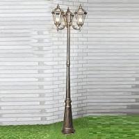 Фонарный столб Elektrostandard Capella F/3 a025017 фото Фонарный столб Elektrostandard Capella F/3 a025017