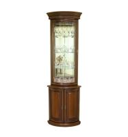 Шкаф для посуды Милан 4 + витрина Милан 6 фото Шкаф для посуды Милан 4 + витрина Милан 6. Фото №1