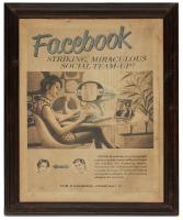 Настенный декор Secret De Maison Facebook 6094 (Коричневый) фото Настенный декор Secret De Maison Facebook 6094 (Коричневый)
