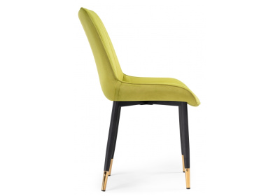 Стул Seda 1 khaki / gold / black. Фото №3