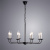 Подвесная люстра Arte Lamp Graff A1857LM-8BK. Фото №2