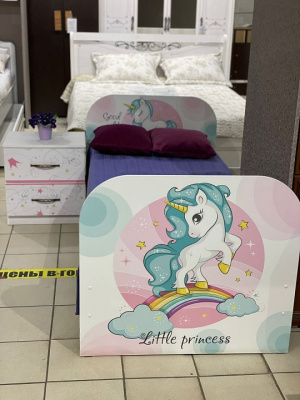 Кровать Тойс,белый. Фото