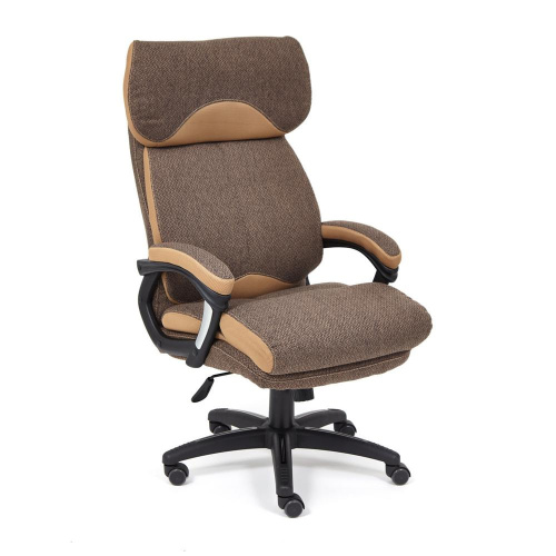 Кресло офисное TetChair Duke (коричневый/бронзовый). Фото №1