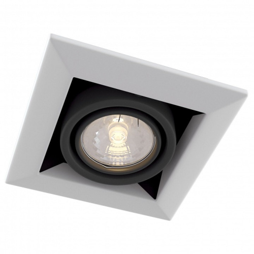 Встраиваемый светильник Maytoni Metal Modern DL008-2-01-W. Фото №1