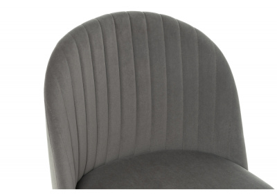 Стул Gabi 1 dark gray / black фото Стул Gabi 1 dark gray / black. Фото №4