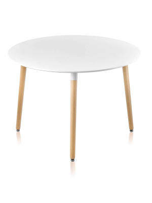 Стол Oslo 100, белый. Фото