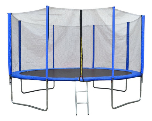 Батут AL-out360 3600 мм, серый, синий. Фото №1