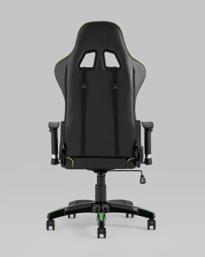 Кресло игровое TopChairs Corvette зеленое фото Кресло игровое TopChairs Corvette зеленое. Фото №6