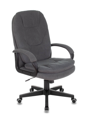 Кресло руководителя Бюрократ CH-868N Fabric серый Alfa 44 крестовина пластик фото Кресло руководителя Бюрократ CH-868N Fabric серый Alfa 44 крестовина пластик. Фото №2