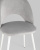 Стул Меган велюр с ромбами светло-серый белые ножки фото Стул Меган велюр с ромбами светло-серый белые ножки. Фото №8