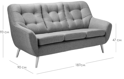 Диван Сканди Беж. Фото №3