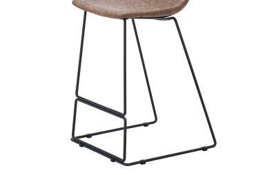 Стул полубарный CQ-8347B коричневый 2090 фото Стул полубарный CQ-8347B коричневый 2090. Фото №3