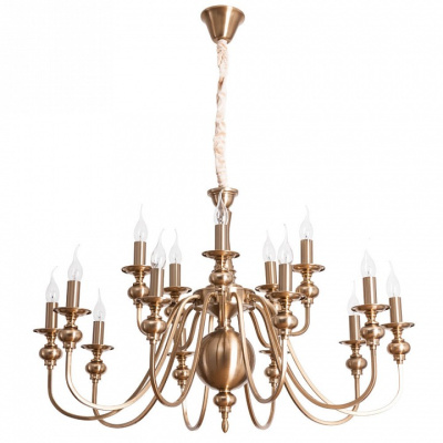 Подвесная люстра Arte Lamp Passoni A6097LM-15PB. Фото №2