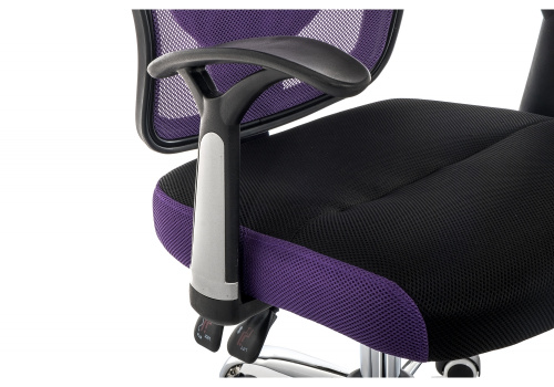 Компьютерное кресло Lody 1 фиолетовое / черное. Фото №6