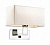 MODERN ODL13 251 хром/абажур/кремов Бра c выкл E27 60W 220V NORTE