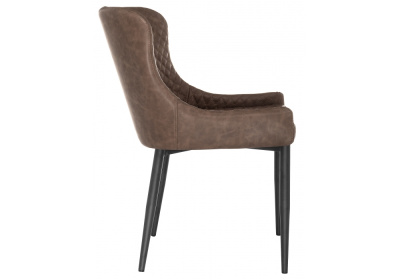 Стул Teo коричневый. Фото №3