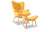 Кресло DC917 yellow-желтое. Фото №8