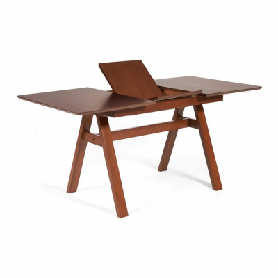 Стол раскладной Ricco (Рикко) основание бук, столешница мдф, 80x120+40x75см, Коричневый. Фото №2