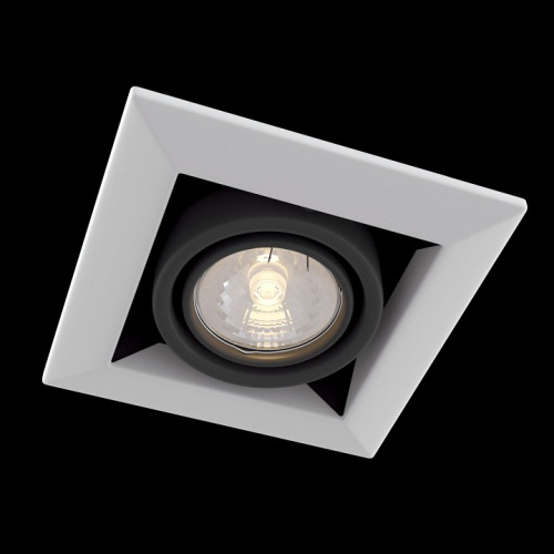 Встраиваемый светильник Maytoni Metal Modern DL008-2-01-W. Фото №2