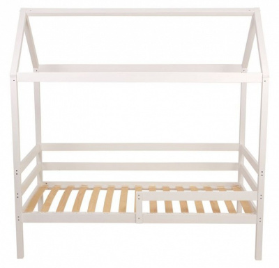 Кровать-домик Polini Kids Simple, белый фото Кровать-домик Polini Kids Simple, белый. Фото №4