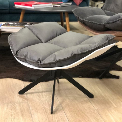 Банкетка DC-1565F(F2) коричневый HE510-24B/ноги металл. Фото