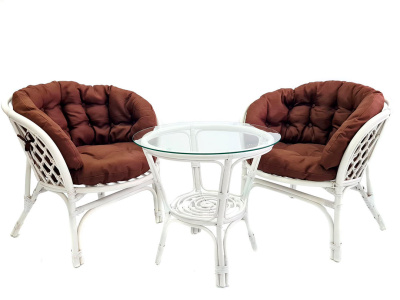 Комплект Багама дуэт с коричневыми подушками. Фото №3