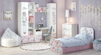 Полка навесная Малибу,белый. Фото