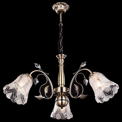 Подвесная люстра Eurosvet Orlando 30009/3 античная бронза. Фото №2