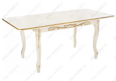 Стол деревянный Мауро патина золото. Фото №2