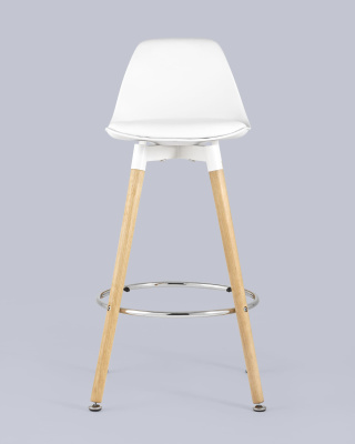 Стул барный Мартин белый фото Стул барный Мартин белый. Фото